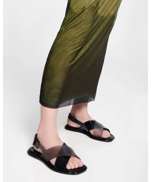 melissa(メリッサ)の「MELISSA CLEO SANDAL AD(サンダル・レディース・ブラック/ベージュ/ブラウン・39/38/37/35-36)」の9枚目の写真