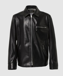 Stussy W-NAME 『Birth of Venus』PRINT LEATHER JACEKT
