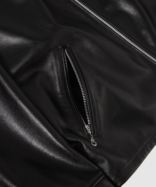 JUNYA WATANABE MAN(ジュンヤワタナベマン)の「Stussy W-NAME 『Birth of Venus』PRINT LEATHER JACEKT(ブルゾン・メンズ・ブラック・L/M/S/XS)」の6枚目の写真