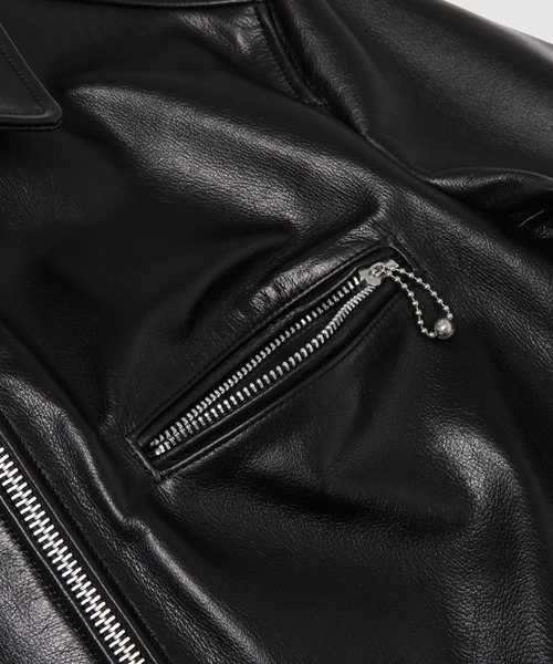 JUNYA WATANABE MAN(ジュンヤワタナベマン)の「Stussy W-NAME 『Birth of Venus』PRINT LEATHER JACEKT(ブルゾン・メンズ・ブラック・L/M/S/XS)」の7枚目の写真