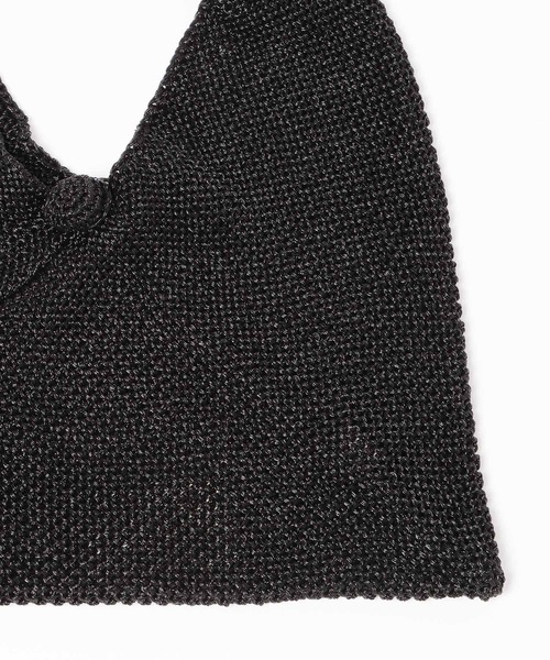 Elura（エルーラ）の「【cache cache(カシュカシュ)】メタリックトライアングルトート/869758（トートバッグ・レディース・シルバー・FREE）」の10枚目の写真