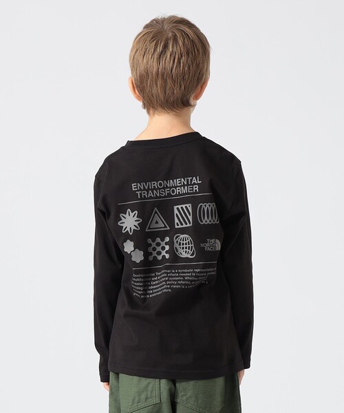 WEB限定】THE NORTH FACE / キッズ ロングスリーブ グラフィック T