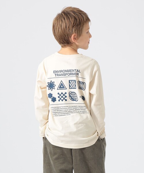 WEB限定】THE NORTH FACE / キッズ ロングスリーブ グラフィック T