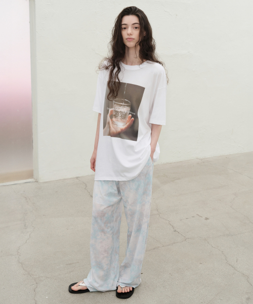 LEVAR(レバー)の「Watercolor Lounge Pants - Marble Ocean(その他パンツ・レディース・その他・FREE)」の2枚目の写真