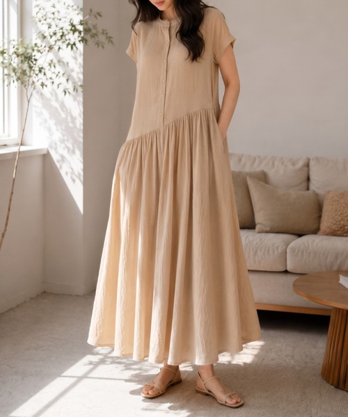 着用サイズ：F
モデル身長：156cm