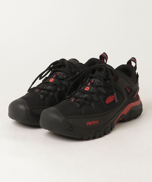KEEN（キーン）の「【New】TARGHEE EXP WP / ターギー イーエックスピー ウォータープルーフ / メンズ 防水シューズ / KEEN × Marmot（スニーカー・メンズ・ブラック・27.5cm/27cm/26.5cm/26cm/25.5cm/25cm/30cm/29cm/28.5cm/28cm）」の7枚目の写真