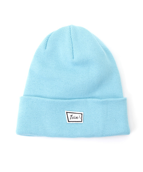 1sin(イッシン)の「1sin(イッシン) COOLMAXニットキャップ(ニットキャップ/ビーニー・メンズ・ブラック/ネイビー/ブルー・FREE)」の3枚目の写真