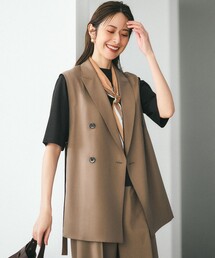 TWマットクロス テーラード ロングジレ
