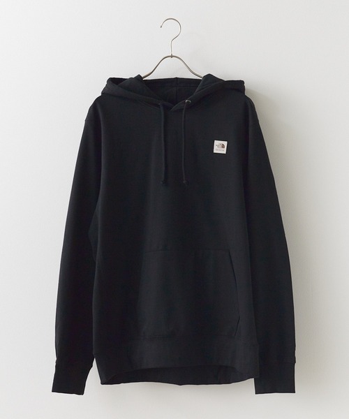 THE NORTH FACE(ザノースフェイス)の「日本未発売 THE NORTH FACE/ザ・ノースフェイス Heritage-Like Patch Pullover Hooded Sweatshirt. / NF0A7UNU(パーカー・メンズ・ブラック・M/S/XL/L)」の1枚目の写真