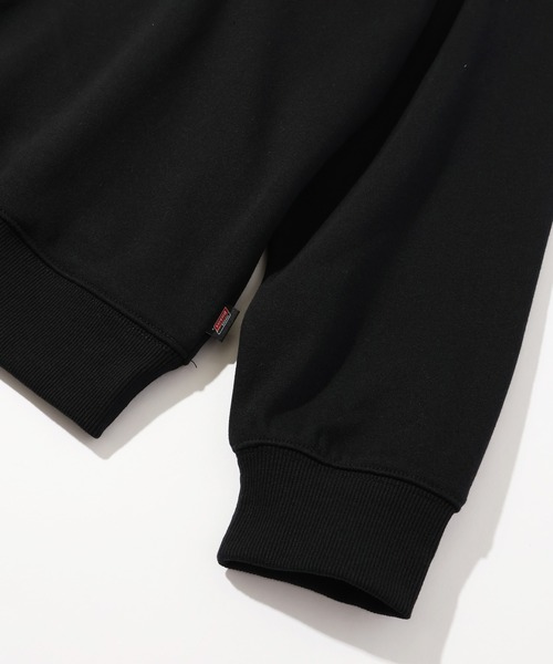 Dickies(ディッキーズ)の「【GENUINE DICKIES/ジェニュインディッキーズ】裏起毛 配色 刺繍ロゴ ワッフルフリース スウェット トレーナー(スウェット・メンズ・グレイッシュベージュ/オートミール/ブラウン/ブラック・M/L/XL)」の7枚目の写真
