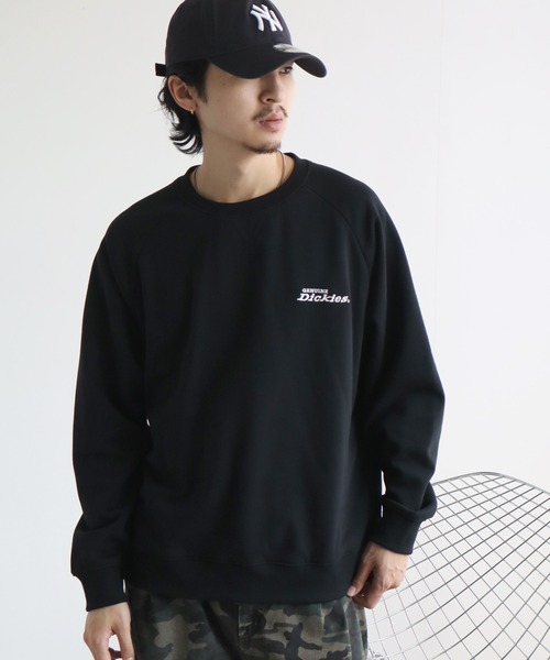 Dickies(ディッキーズ)の「【GENUINE DICKIES/ジェニュインディッキーズ】裏起毛 配色 刺繍ロゴ ワッフルフリース スウェット トレーナー(スウェット・メンズ・グレイッシュベージュ/オートミール/ブラウン/ブラック・M/L/XL)」の16枚目の写真