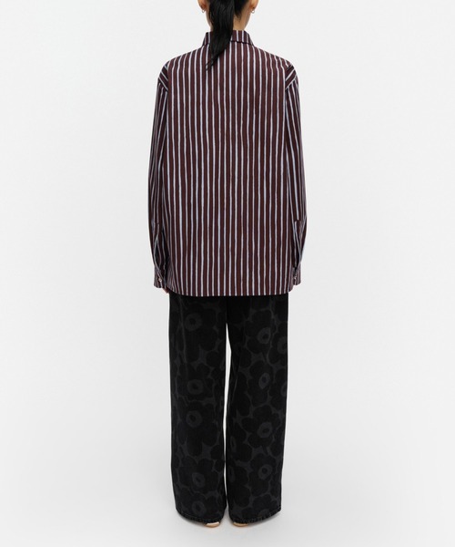 marimekko(マリメッコ)の「【kioski】Piccolo / Jokapoika blouse(シャツ/ブラウス・レディース・プラム/グリーン・SMALL/LARGE/MEDIUM/X-SMALL)」の11枚目の写真