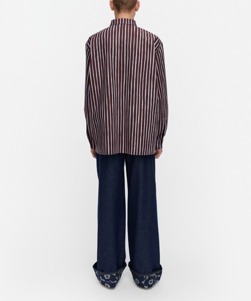 marimekko(マリメッコ)の「【kioski】Piccolo / Jokapoika blouse(シャツ/ブラウス・レディース・プラム/グリーン・SMALL/LARGE/MEDIUM/X-SMALL)」の14枚目の写真