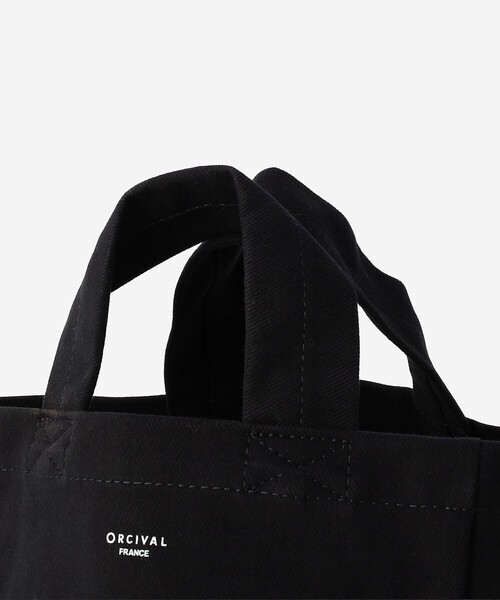 ORCIVAL(オーシバル)の「ORCIVAL | PVCコットントートバッグ・小 UNISEX(トートバッグ・レディース・イエロー系その他/ブラック・-)」の6枚目の写真
