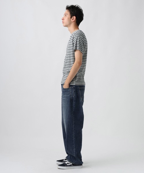 Robert P.Miller（ロバート ピー ミラー）の「[WEB限定]【Robert P.Miller】Panel-rib Crewneck Tee（Tシャツ/カットソー・メンズ・オフホワイト/ブラック/スモーク・LARGE/MEDIUM/X-LARGE）」の15枚目の写真