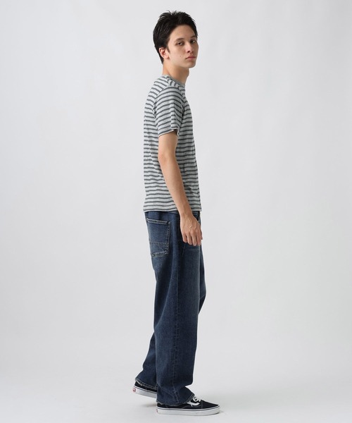 Robert P.Miller（ロバート ピー ミラー）の「[WEB限定]【Robert P.Miller】Panel-rib Crewneck Tee（Tシャツ/カットソー・メンズ・オフホワイト/ブラック/スモーク・LARGE/MEDIUM/X-LARGE）」の18枚目の写真
