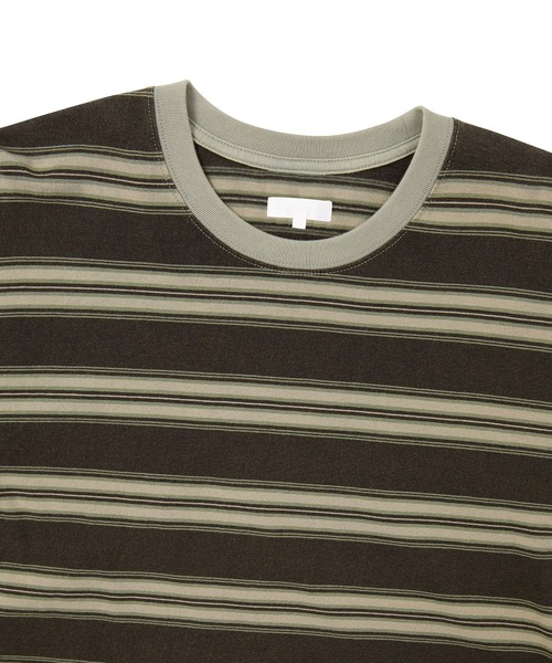 thisisneverthat(ディスイズネバーザット)の「Striped L/S Tee(Tシャツ/カットソー・メンズ・ブラック/ネイビー/パープル・S/XL/L/M)」の4枚目の写真