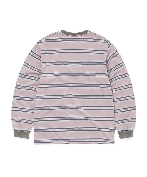 thisisneverthat(ディスイズネバーザット)の「Striped L/S Tee(Tシャツ/カットソー・メンズ・ブラック/ネイビー/パープル・S/XL/L/M)」の9枚目の写真