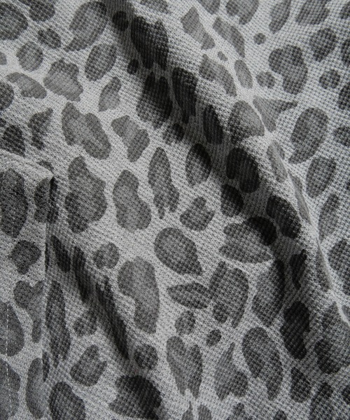 BGL(ビージーエル)の「BGL LOGO LEOPARD ZIP PARKA / ワッフル / サーマル / レオパード / ヒョウ柄 / Y2K / 韓国ストリート ジップパーカー(パーカー・レディース・ブラウン/グレー/ブラック・S/M/L)」の20枚目の写真