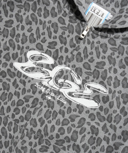 BGL(ビージーエル)の「BGL LOGO LEOPARD ZIP PARKA / ワッフル / サーマル / レオパード / ヒョウ柄 / Y2K / 韓国ストリート ジップパーカー(パーカー・レディース・ブラウン/グレー/ブラック・S/M/L)」の18枚目の写真