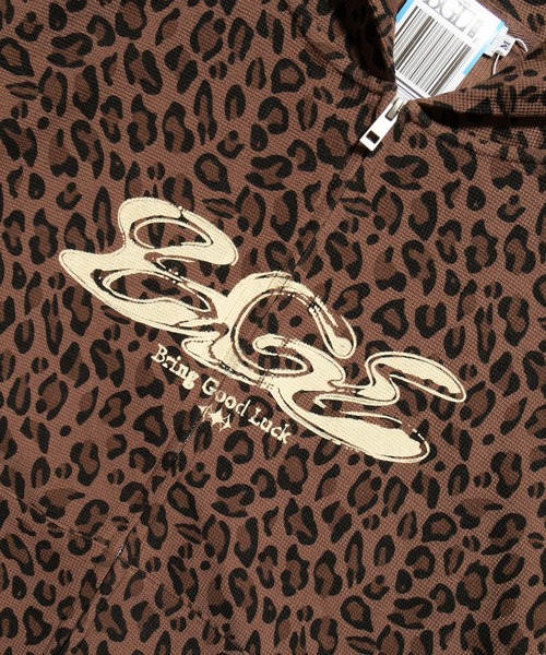 BGL(ビージーエル)の「BGL LOGO LEOPARD ZIP PARKA / ワッフル / サーマル / レオパード / ヒョウ柄 / Y2K / 韓国ストリート ジップパーカー(パーカー・レディース・ブラウン/グレー/ブラック・S/M/L)」の14枚目の写真
