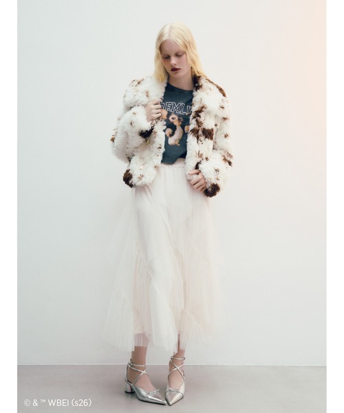 FURFUR(ファーファー)の「【GREMLINS】コンパクトプリントTシャツ(Tシャツ/カットソー・レディース・レッド/ホワイト/ブラック・F)」の5枚目の写真