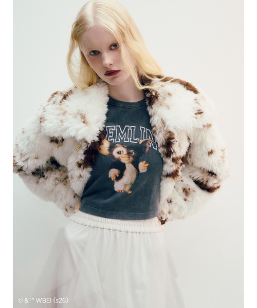 FURFUR(ファーファー)の「【GREMLINS】コンパクトプリントTシャツ(Tシャツ/カットソー・レディース・レッド/ホワイト/ブラック・F)」の6枚目の写真