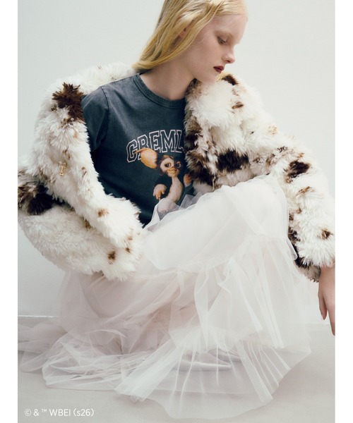 FURFUR(ファーファー)の「【GREMLINS】コンパクトプリントTシャツ(Tシャツ/カットソー・レディース・レッド/ホワイト/ブラック・F)」の7枚目の写真