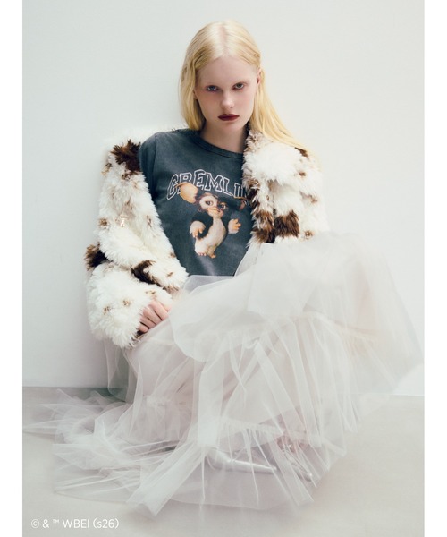 FURFUR(ファーファー)の「【GREMLINS】コンパクトプリントTシャツ(Tシャツ/カットソー・レディース・レッド/ホワイト/ブラック・F)」の8枚目の写真