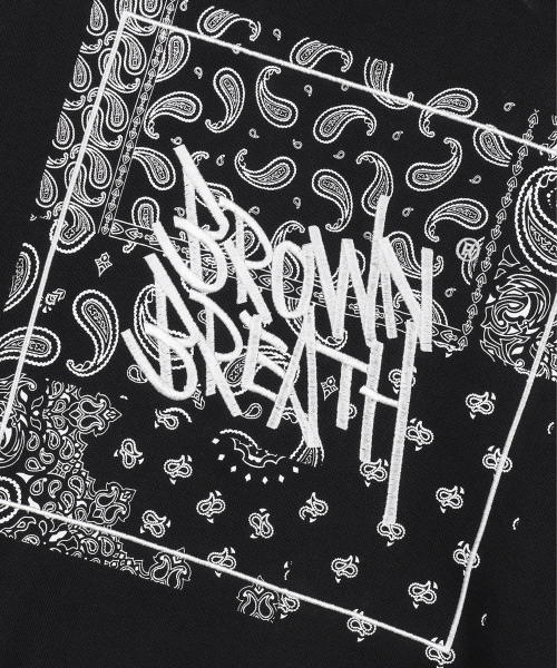 BROWNBREATH KIDS(ブラウンブレスキッズ)の「KIDS PAISELY GRAPHIC HOODIE - BLACK(パーカー・レディース・その他・110/120/130/140/150)」の6枚目の写真