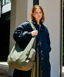 GO OUT WEB掲載モデル【WILD THINGS】MONSTER SHOULDER リップストップナイロン 大型ショルダーバッグ