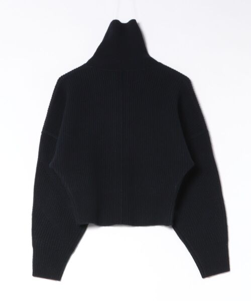 ALLSAINTS（オールセインツ）の「CARON CROPPED MERINO WOOL CARDIGAN | CARON クロップド メリノ ウール カーディガン（カーディガン/ボレロ・レディース・ネイビー・M/S/XS）」の8枚目の写真