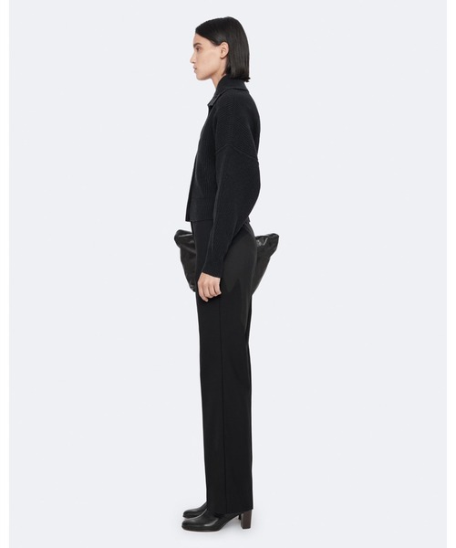 ALLSAINTS（オールセインツ）の「CARON CROPPED MERINO WOOL CARDIGAN | CARON クロップド メリノ ウール カーディガン（カーディガン/ボレロ・レディース・ネイビー・M/S/XS）」の3枚目の写真