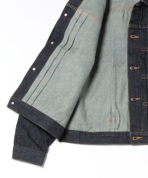 Schott（ショット）の「Schott- LOT.961J　F/Ｐ　Ｇ－ＪＫＴ（その他アウター・メンズ・ダークインディゴブルー・L/M/XL）」の3枚目の写真