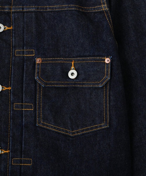 Schott（ショット）の「Schott- LOT.961J　F/Ｐ　Ｇ－ＪＫＴ（その他アウター・メンズ・ダークインディゴブルー・L/M/XL）」の13枚目の写真