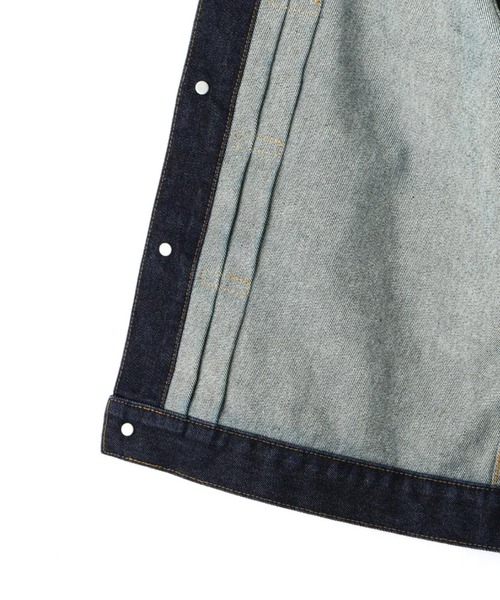 Schott（ショット）の「Schott- LOT.961J　F/Ｐ　Ｇ－ＪＫＴ（その他アウター・メンズ・ダークインディゴブルー・L/M/XL）」の4枚目の写真