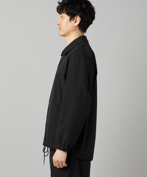 COMME CA MEN(コムサメン)の「【撥水】〔TEXBRID〕コーチジャケット(ブルゾン・メンズ・チャコール/ブラック・L/M)」の12枚目の写真