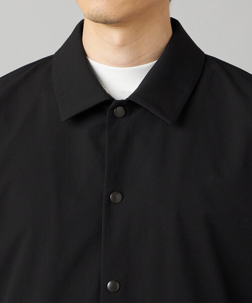 COMME CA MEN(コムサメン)の「【撥水】〔TEXBRID〕コーチジャケット(ブルゾン・メンズ・チャコール/ブラック・L/M)」の14枚目の写真