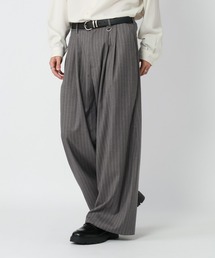 3D CURVED WIDE SLACKS/3Dカーブワイドスラックス