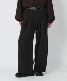 3D CURVED WIDE SLACKS/3Dカーブワイドスラックス