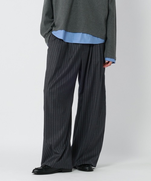RAGEBLUE(レイジブルー)の「3D CURVED WIDE SLACKS/3Dカーブワイドスラックス(スラックス・メンズ・ダークグレー/ブラック/グレー・LARGE/MEDIUM)」の18枚目の写真