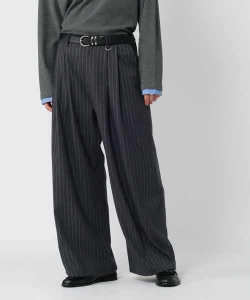 RAGEBLUE(レイジブルー)の「3D CURVED WIDE SLACKS/3Dカーブワイドスラックス(スラックス・メンズ・ダークグレー/ブラック/グレー・LARGE/MEDIUM)」の20枚目の写真