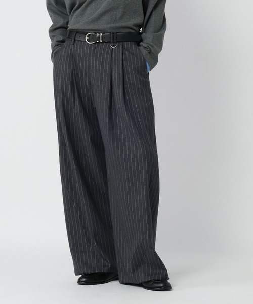 RAGEBLUE(レイジブルー)の「3D CURVED WIDE SLACKS/3Dカーブワイドスラックス(スラックス・メンズ・ダークグレー/ブラック/グレー・LARGE/MEDIUM)」の21枚目の写真
