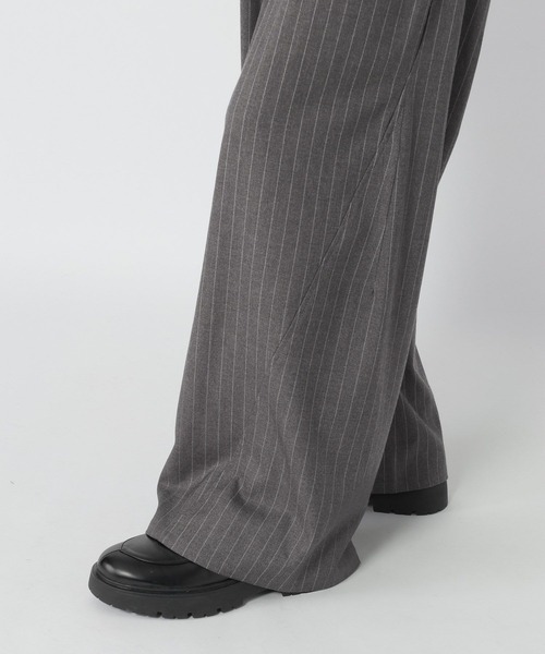 RAGEBLUE(レイジブルー)の「3D CURVED WIDE SLACKS/3Dカーブワイドスラックス(スラックス・メンズ・ダークグレー/ブラック/グレー・LARGE/MEDIUM)」の7枚目の写真
