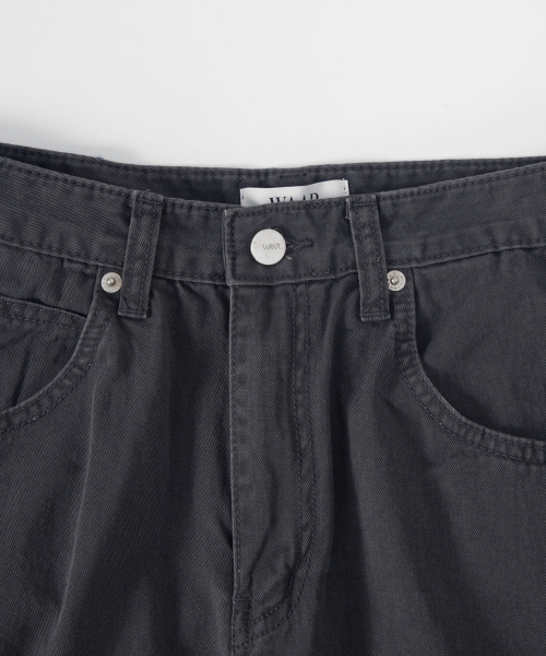 WAAR(ワール)の「M284 サマー カチオン カーブド パンツ_チャコール(デニムパンツ・メンズ・その他・SMALL/MEDIUM/LARGE)」の13枚目の写真
