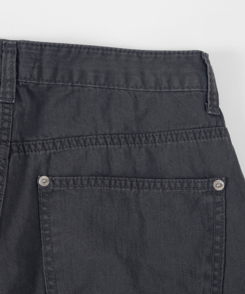 WAAR(ワール)の「M284 サマー カチオン カーブド パンツ_チャコール(デニムパンツ・メンズ・その他・SMALL/MEDIUM/LARGE)」の16枚目の写真