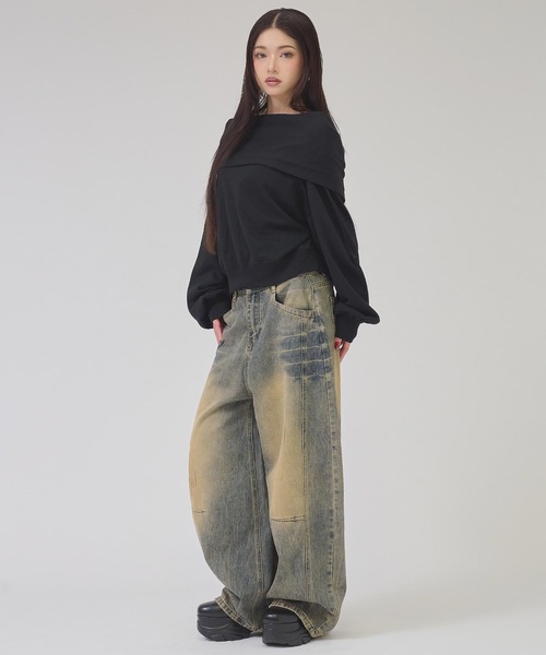 ANAP(アナップ)の「オフショルフーディプルオーバー(その他トップス・レディース・ブラック/グレー/ベージュ系その他・F)」の18枚目の写真