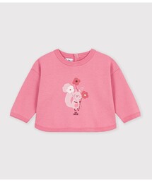 PETIT BATEAU（プチバトー）の「プリントスウェットプルオーバー（スウェット）」