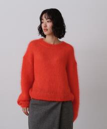 YLEVE / MOHAIR SILK KNIT PULL OVER