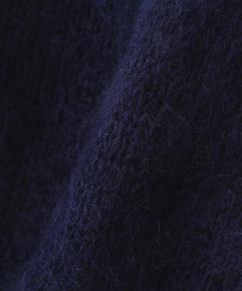 YLEVE(イレーヴ)の「YLEVE / MOHAIR SILK KNIT PULL OVER(ニット/セーター・レディース・オレンジ/ネイビー・1)」の8枚目の写真
